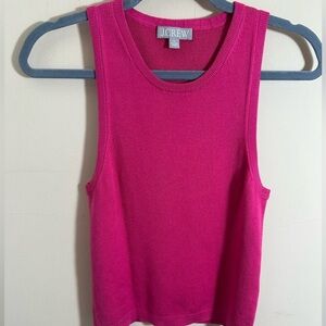 J. Crew Pink Sleeveless Sweater